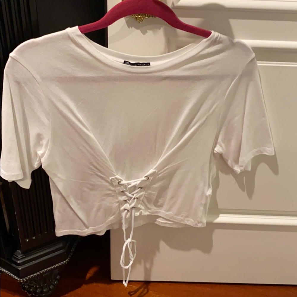 T shirt,corset look